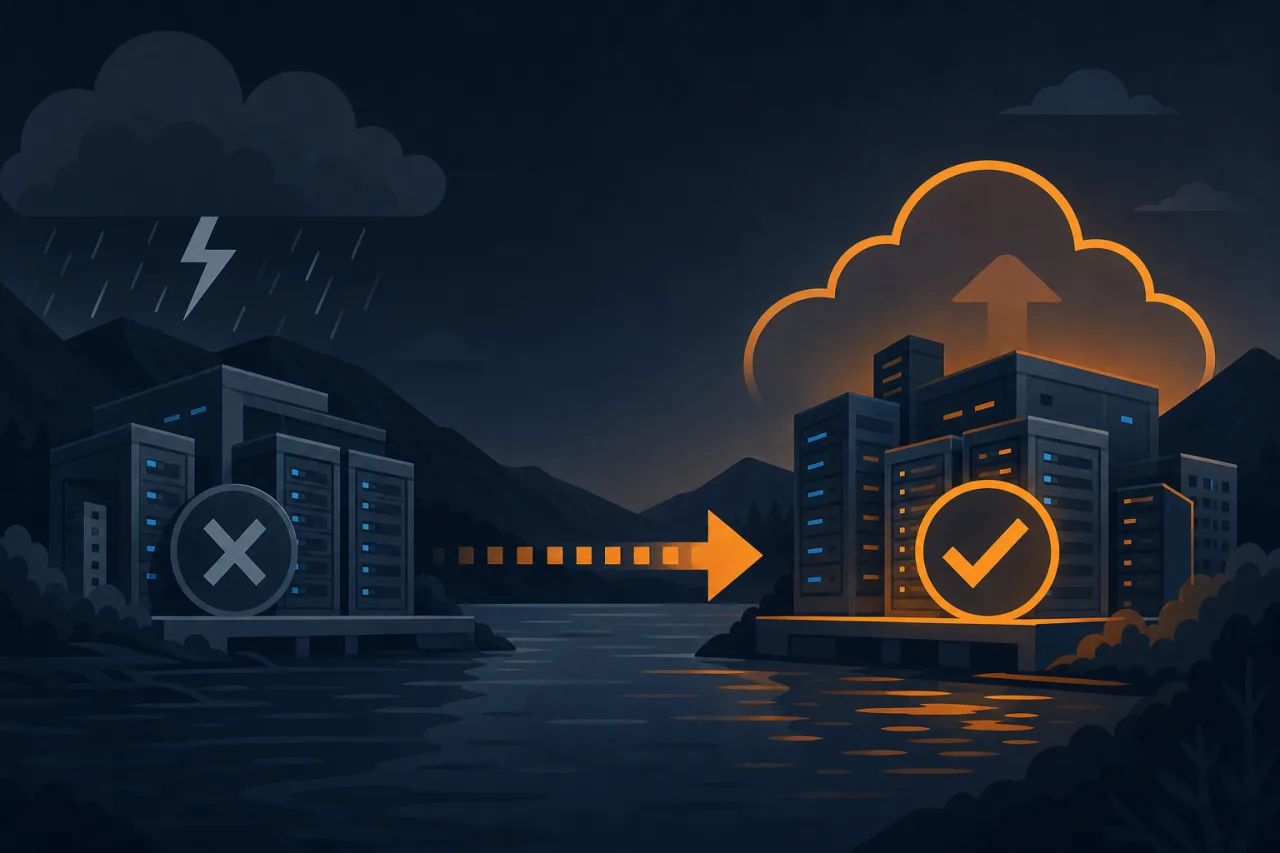 Building a Warm-Standby Disaster Recovery Site