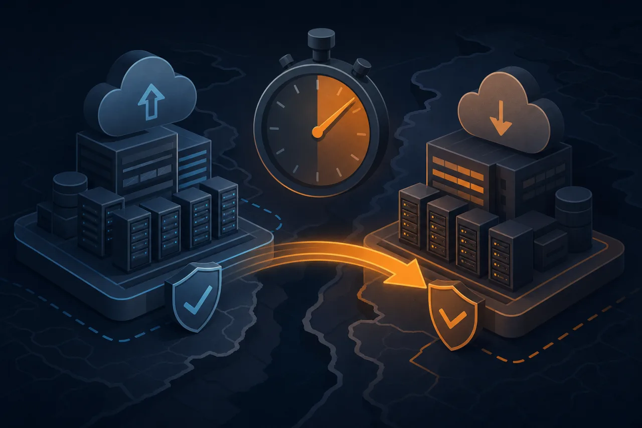 Building a Warm-Standby Disaster Recovery Site