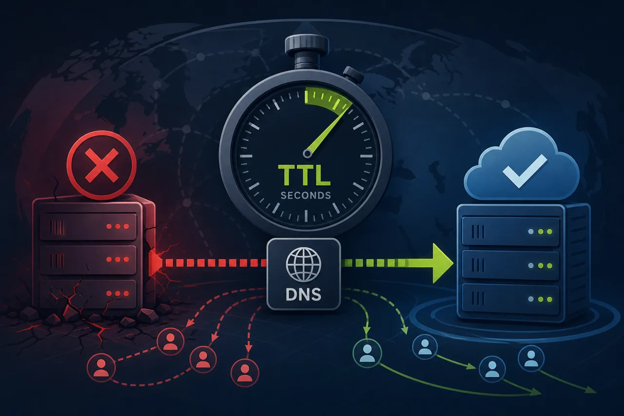 DNS TTLs and Failover: Tuning for Fast Recovery