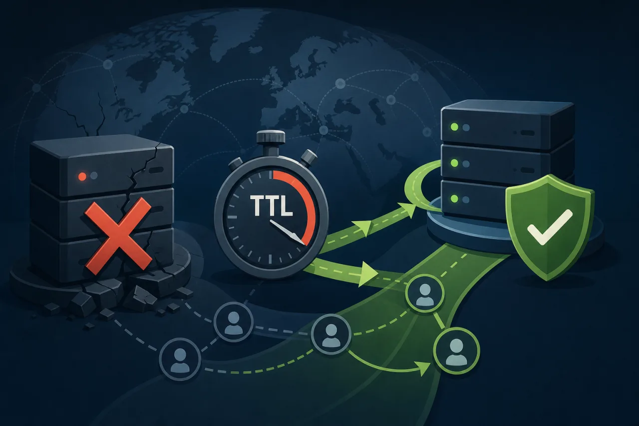 DNS TTLs and Failover: Tuning for Fast Recovery