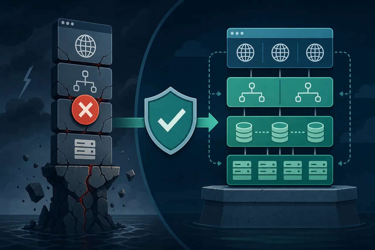 Eliminating Single Points of Failure in Your Web Stack