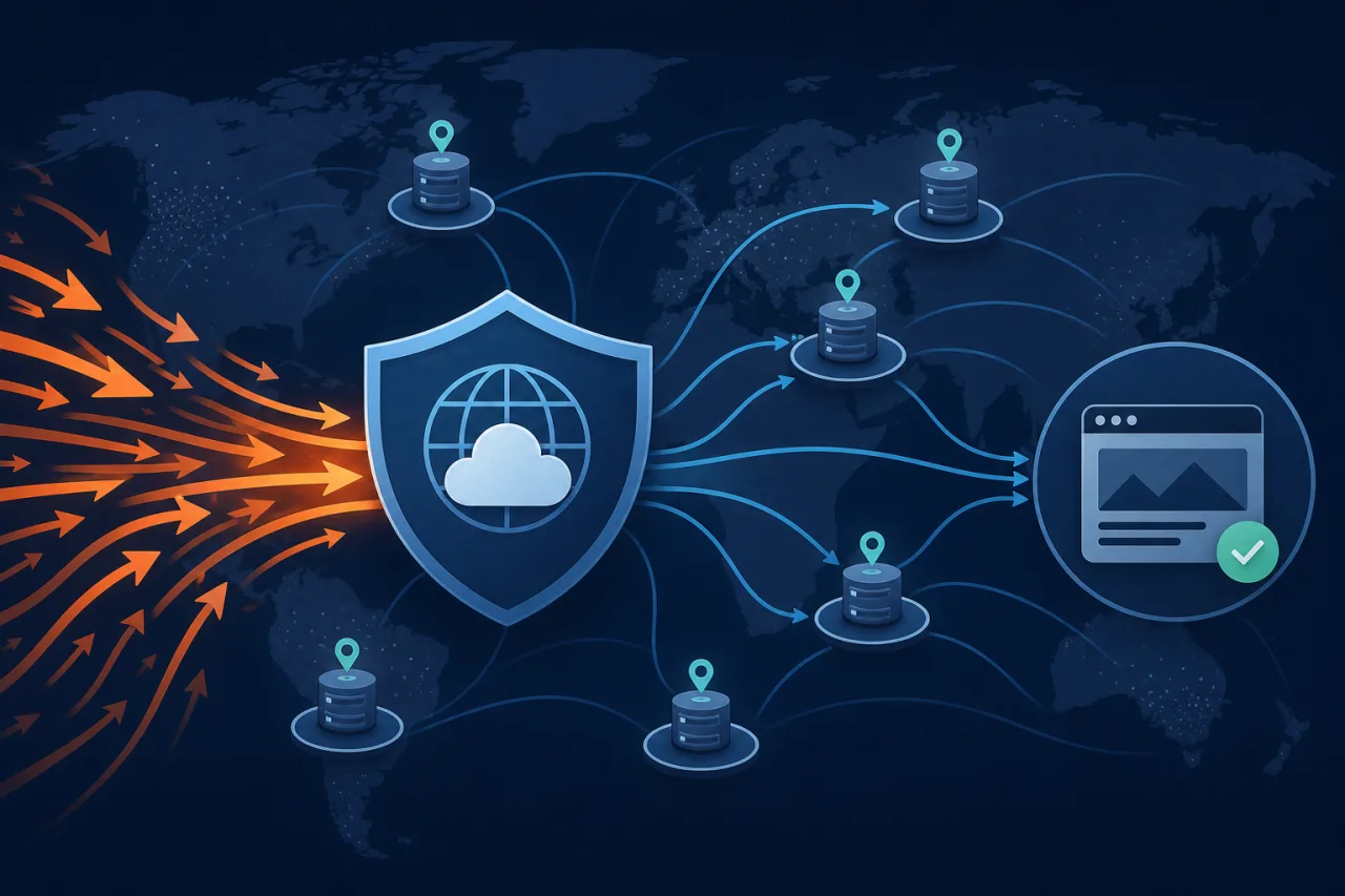 How CDNs Improve Uptime and Absorb Traffic Spikes