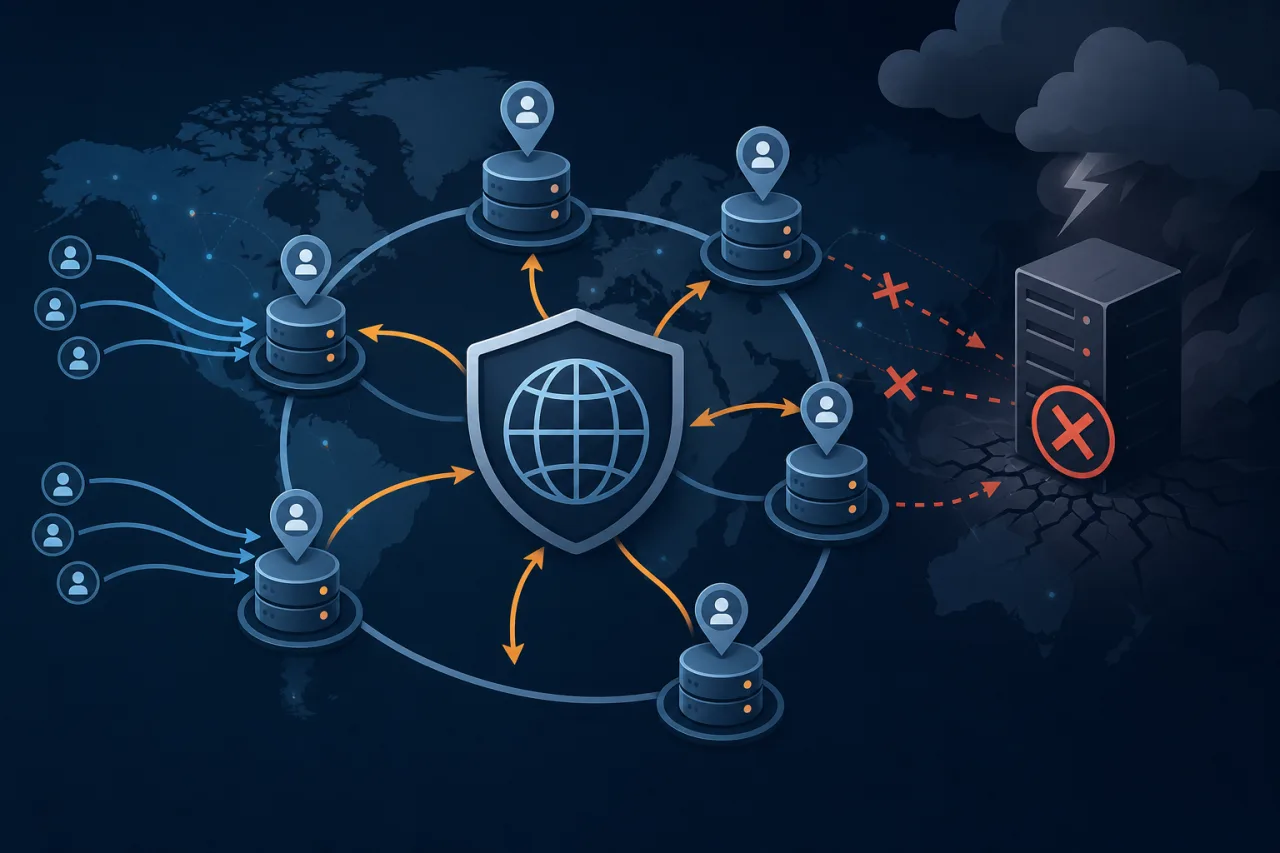 How CDNs Improve Uptime and Absorb Traffic Spikes