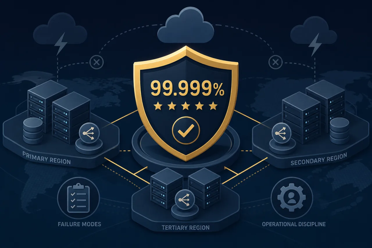 How to Design for Five-Nines (99.999%) Uptime