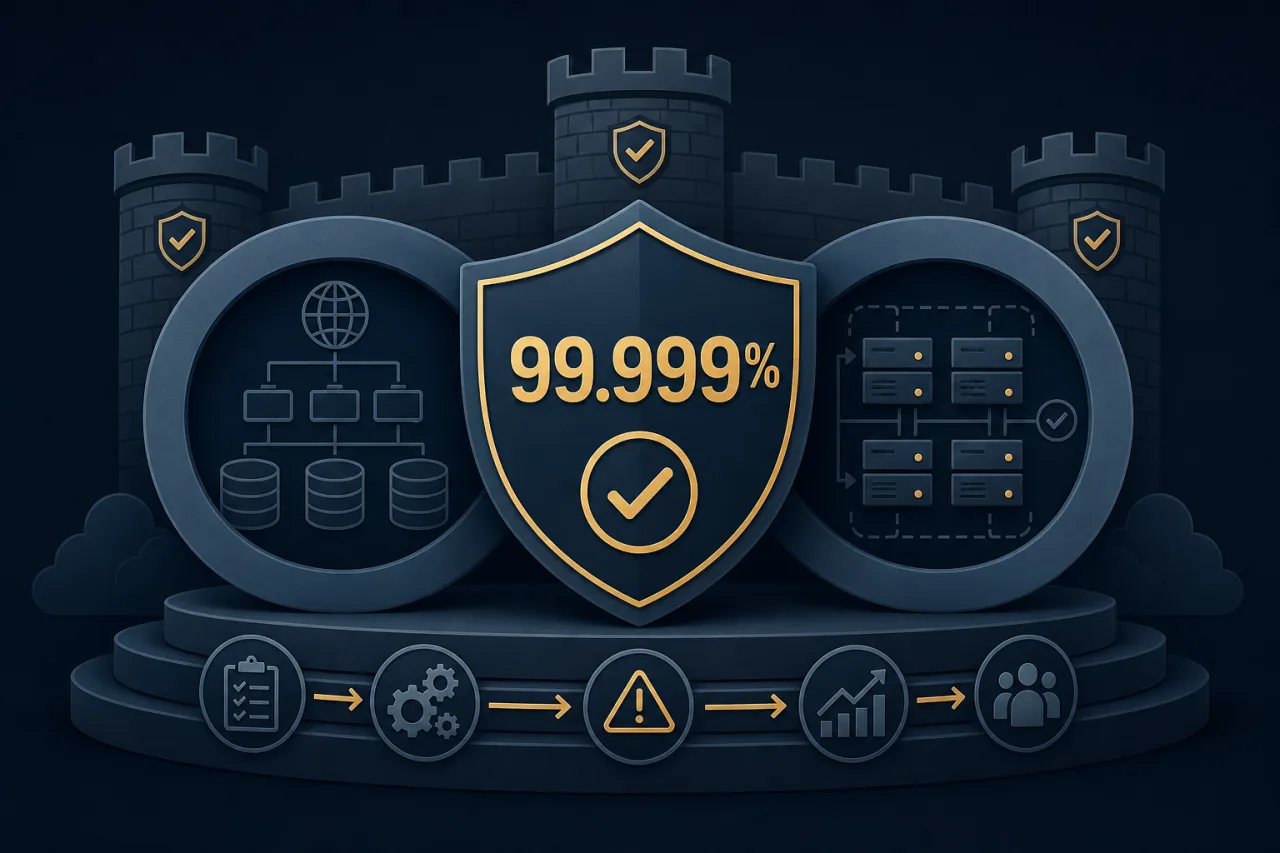 How to Design for Five-Nines (99.999%) Uptime