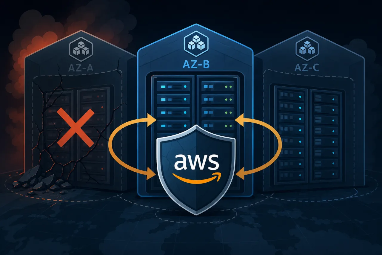 Surviving an AWS AZ Failure with Multi-AZ Design