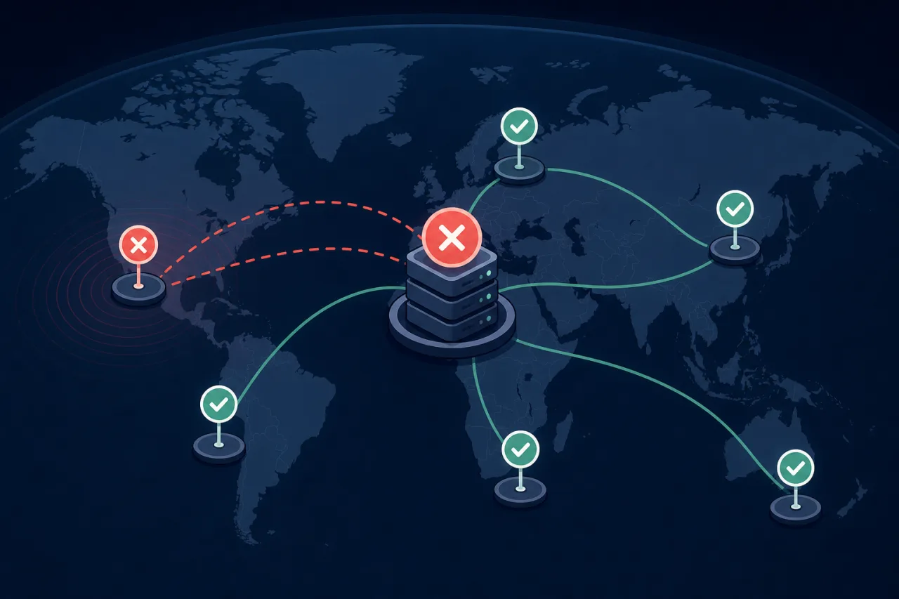 Why Multi-Region Monitoring Beats Single-Location Checks