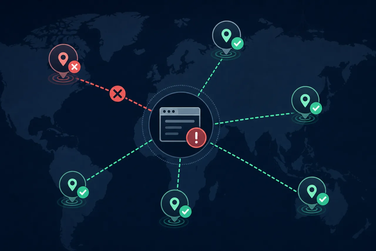 Why Multi-Region Monitoring Beats Single-Location Checks