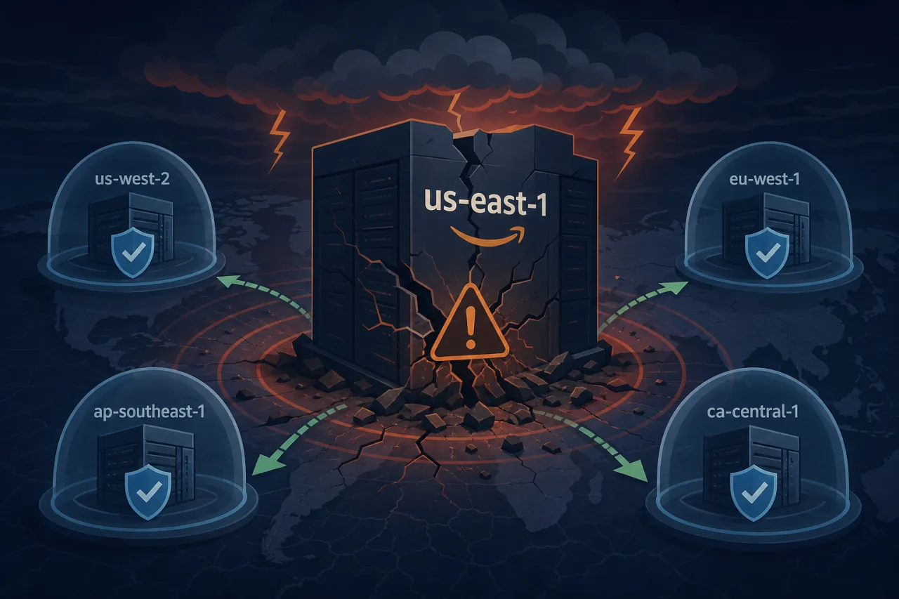 Why us-east-1 Fails the Most — and How to Avoid the Blast Radius