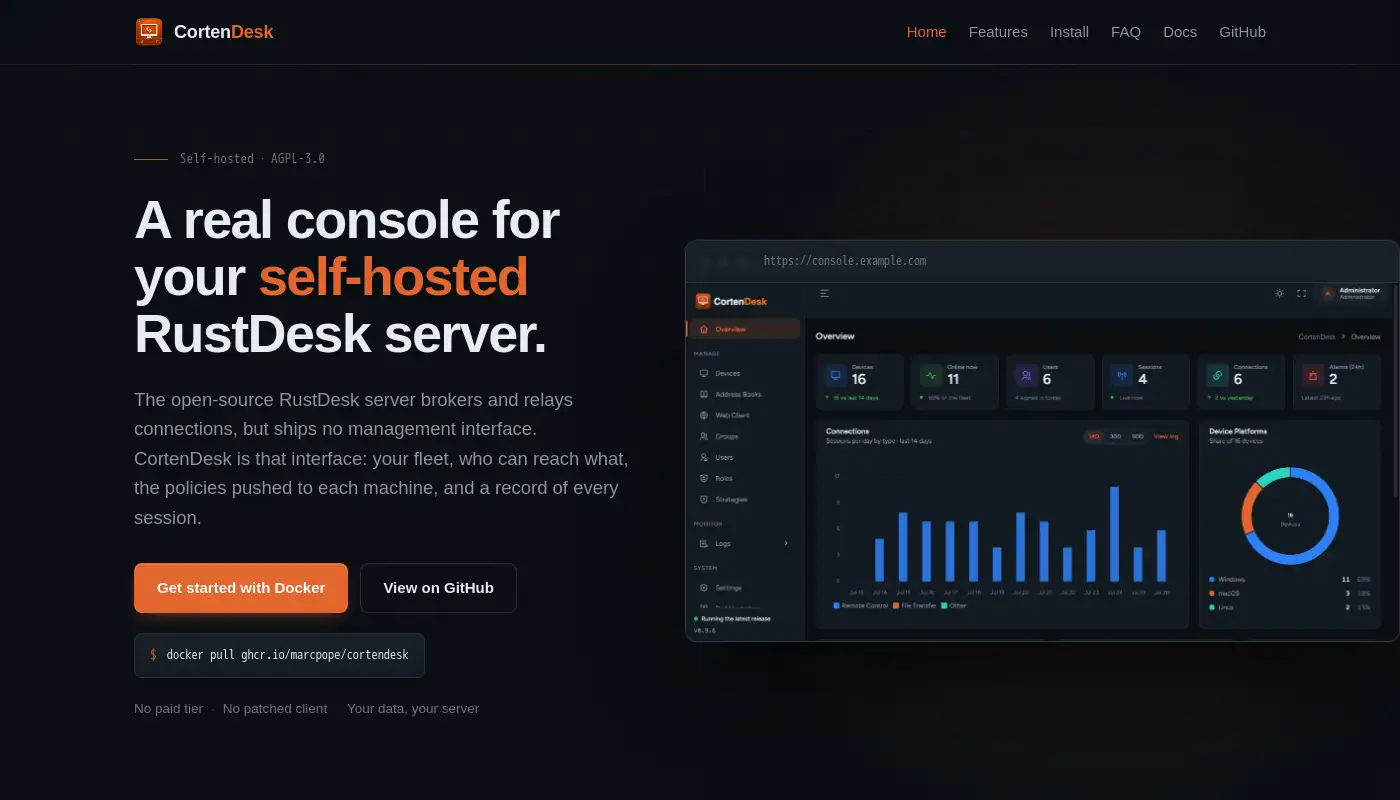 cortendesk.com screenshot
